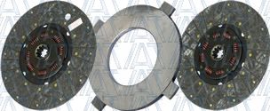 Two-Plate, Organic / 8-Spring, 2800 Plate Load / 800 Torque IATCO 107237-16-IAT 14 x 1-3/4 Stamped Steel Clutch Two-Plate, Organic / 8-Spring, 2800 Plate Load / 800 Torque IATCO 107237-16-IAT 14 x 1-3/4 Stamped Steel Clutch