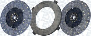 Two-Plate, Organic / 8-Spring, 2800 Plate Load / 800 Torque, Includes Positive Separator Pin IATCO 107701-16A-IAT 14 x 1-3/4 Stamped Steel Clutch Two-Plate, Organic / 8-Spring, 2800 Plate Load / 800 Torque, Includes Positive Separator Pin IATCO 107701-16A-IAT 14 x 1-3/4 Stamped Steel Clutch