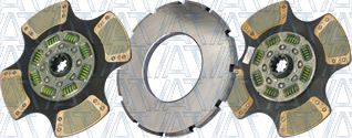 Two-Plate, Organic / 8-Spring, 2800 Plate Load / 800 Torque, Includes Positive Separator Pin IATCO 107701-16A-IAT 14 x 1-3/4 Stamped Steel Clutch Two-Plate, Organic / 8-Spring, 2800 Plate Load / 800 Torque, Includes Positive Separator Pin IATCO 107701-16A-IAT 14 x 1-3/4 Stamped Steel Clutch